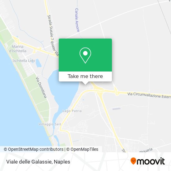 Viale delle Galassie map