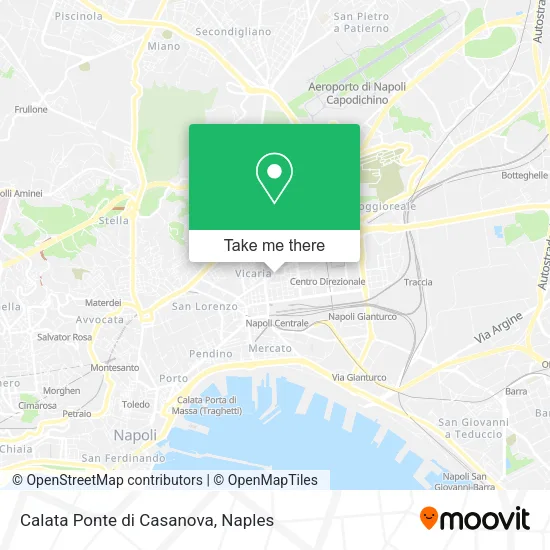 Calata Ponte di Casanova map