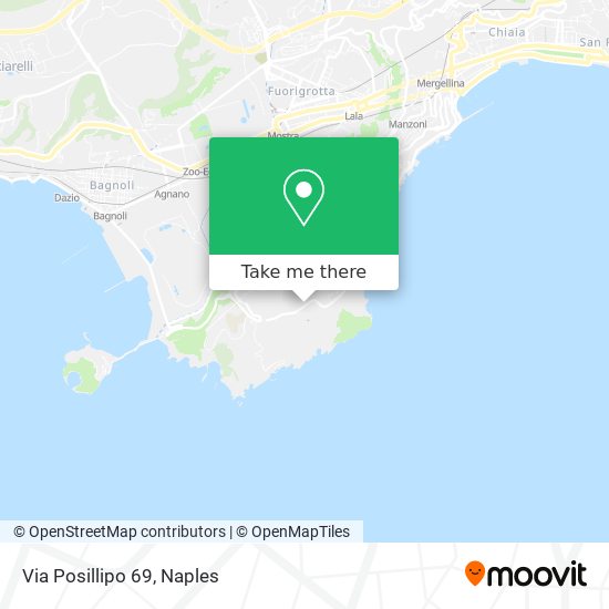 Via Posillipo 69 map