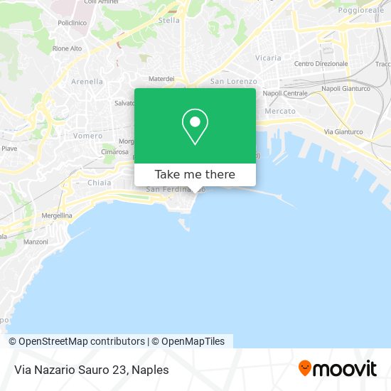 Via Nazario Sauro 23 map