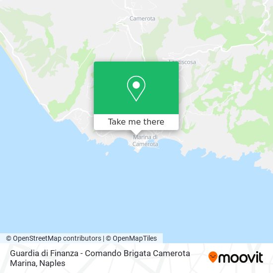 Guardia di Finanza - Comando Brigata Camerota Marina map