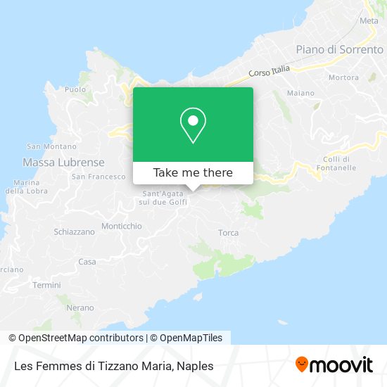 Les Femmes di Tizzano Maria map