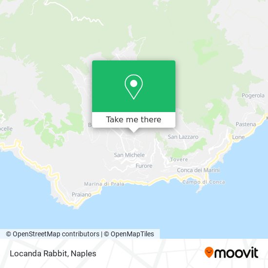 Locanda Rabbit map