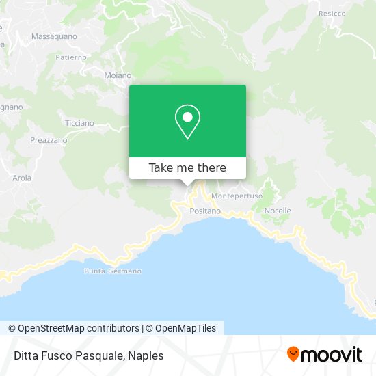 Ditta Fusco Pasquale map