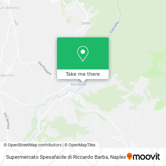 Supermercato Spesafacile di Riccardo Barba map