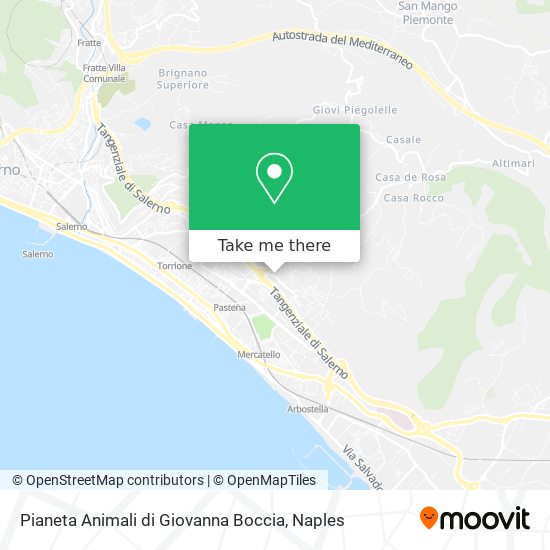 Pianeta Animali di Giovanna Boccia map