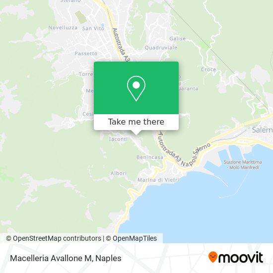Macelleria Avallone M map