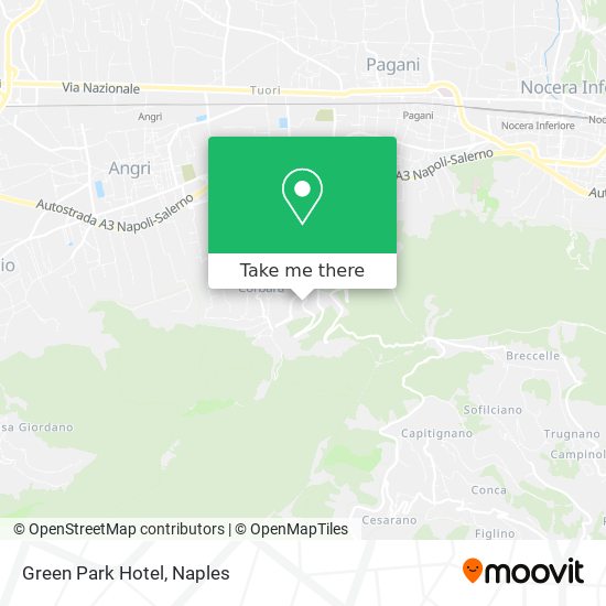 Green Park Hotel map