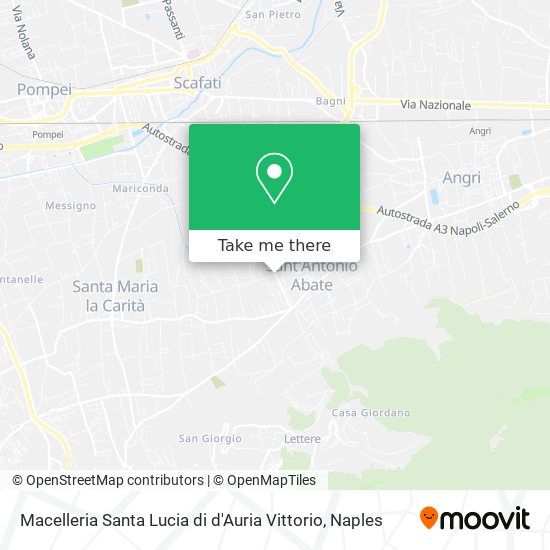 Macelleria Santa Lucia di d'Auria Vittorio map