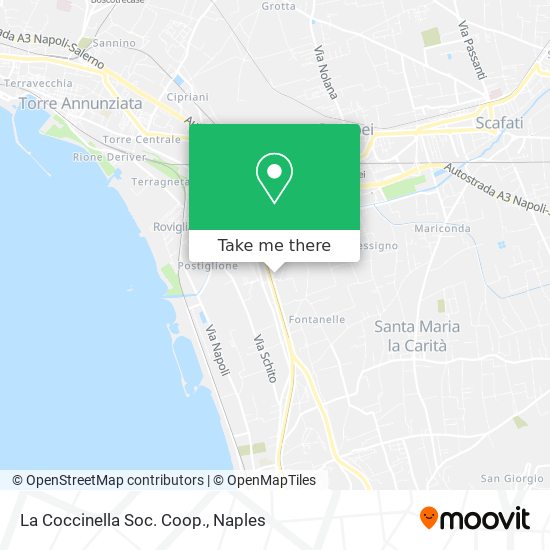 La Coccinella Soc. Coop. map