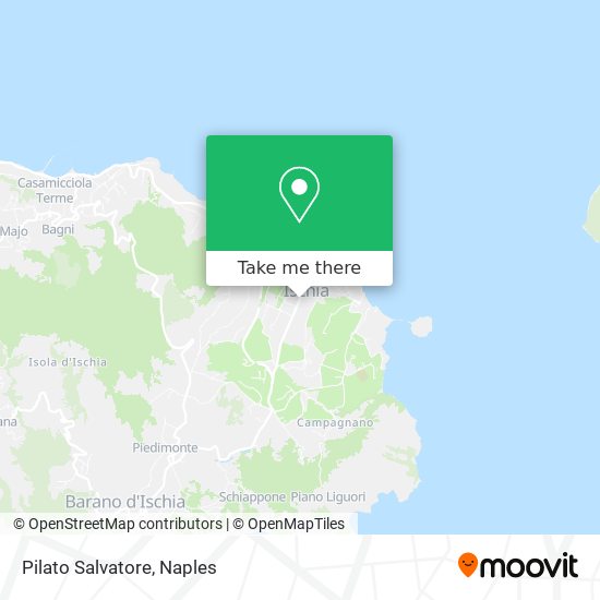 Pilato Salvatore map