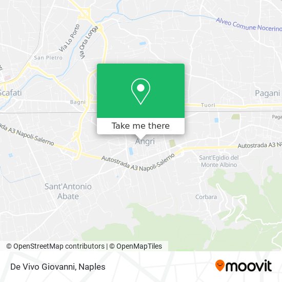 De Vivo Giovanni map