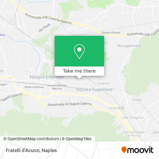 Fratelli d'Acunzi map