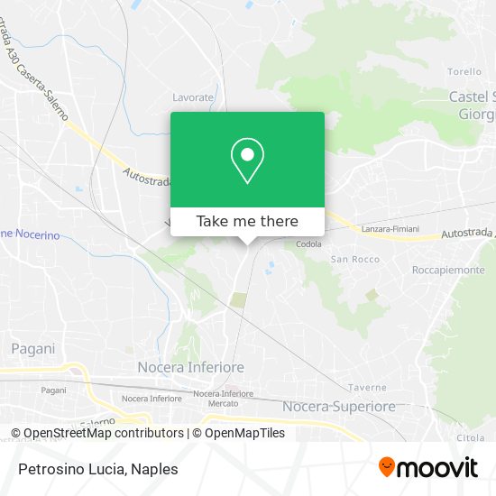 Petrosino Lucia map