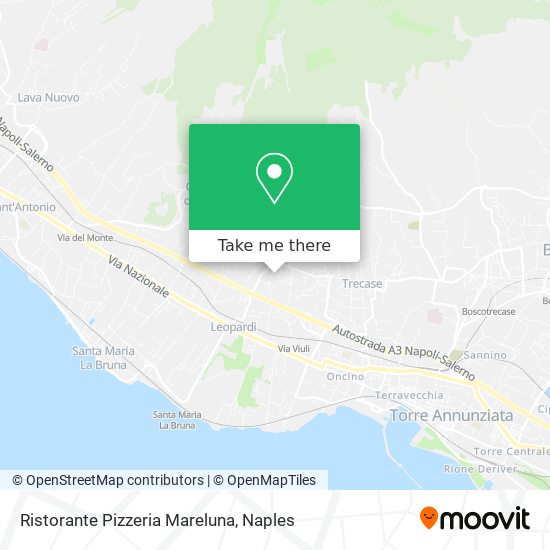 Ristorante Pizzeria Mareluna map