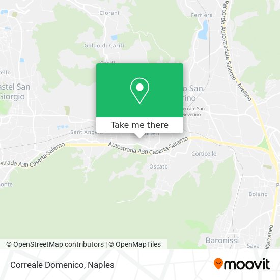 Correale Domenico map