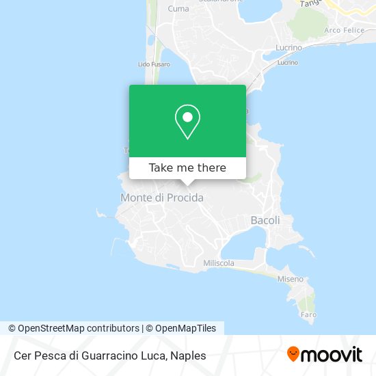 Cer Pesca di Guarracino Luca map