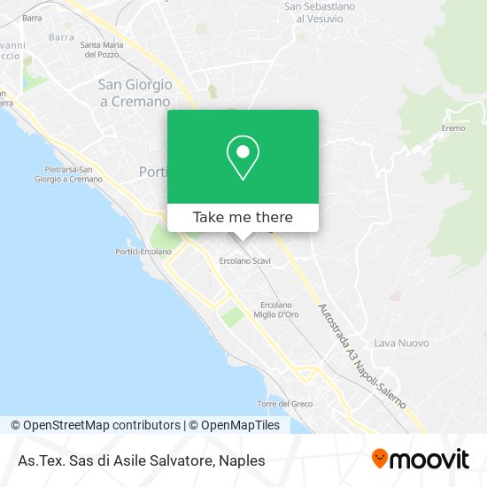 As.Tex. Sas di Asile Salvatore map