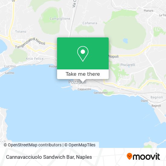 Cannavacciuolo Sandwich Bar map