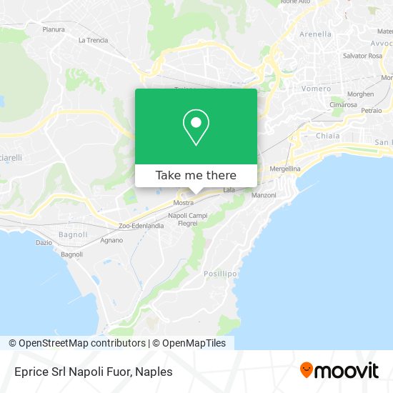 Eprice Srl Napoli Fuor map