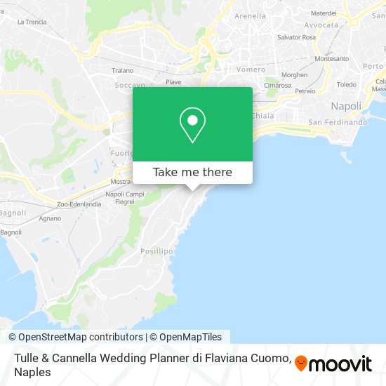 Tulle & Cannella Wedding Planner di Flaviana Cuomo map