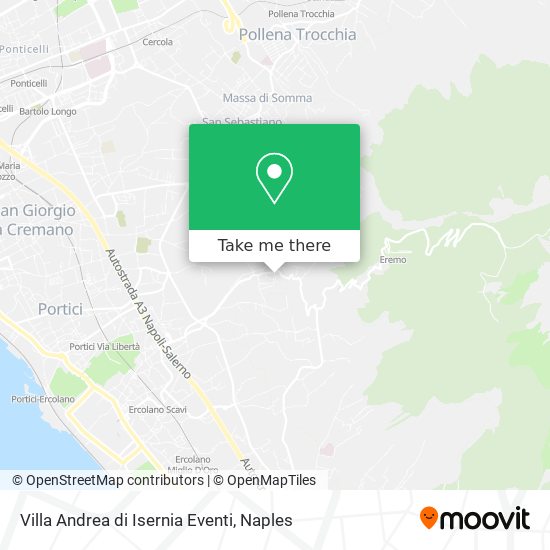 Villa Andrea di Isernia Eventi map