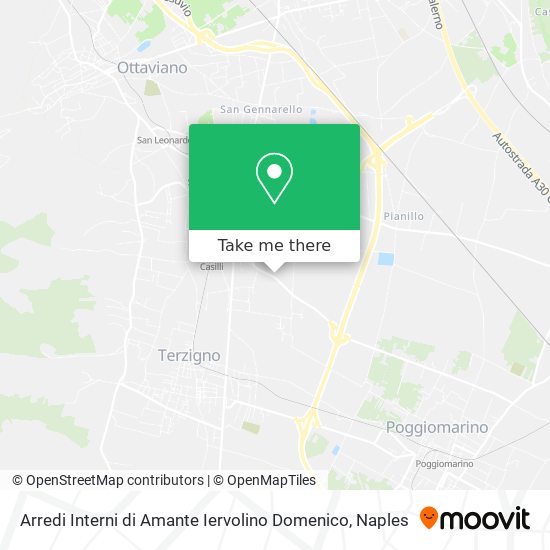 Arredi Interni di Amante Iervolino Domenico map