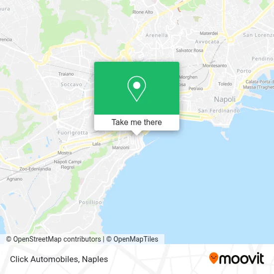 Click Automobiles map