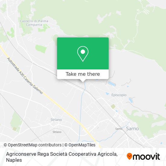 Agriconserve Rega Società Cooperativa Agricola map