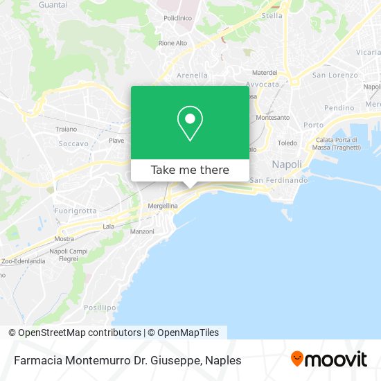 Farmacia Montemurro Dr. Giuseppe map