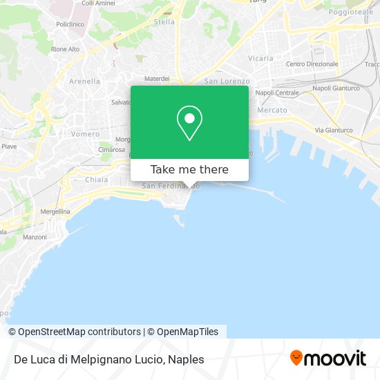 De Luca di Melpignano Lucio map