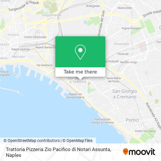 Trattoria Pizzeria Zio Pacifico di Notari Assunta map