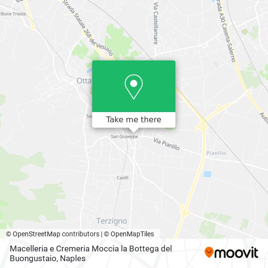 Macelleria e Cremeria Moccia la Bottega del Buongustaio map