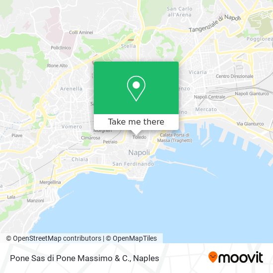 Pone Sas di Pone Massimo & C. map