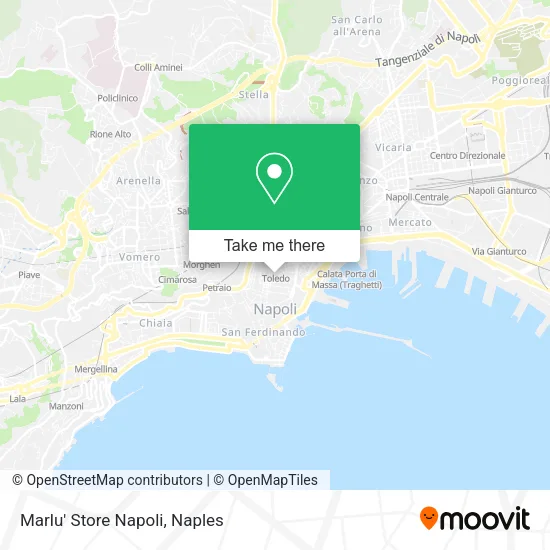 Marlu' Store Napoli map
