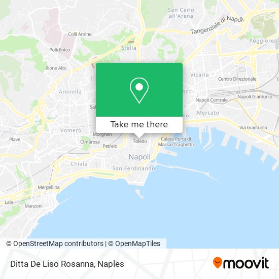 Ditta De Liso Rosanna map