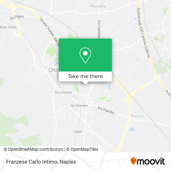 Franzese Carlo Intimo map