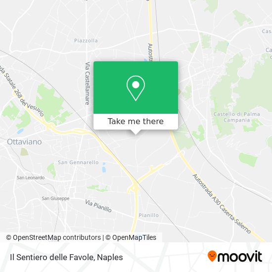 Il Sentiero delle Favole map