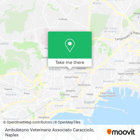 Ambulatorio Veterinario Associato Caracciolo map