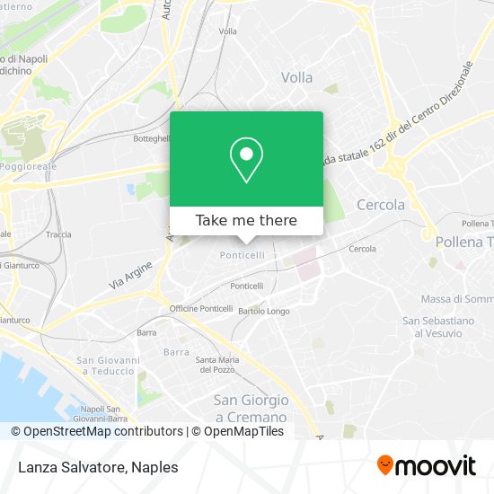 Lanza Salvatore map