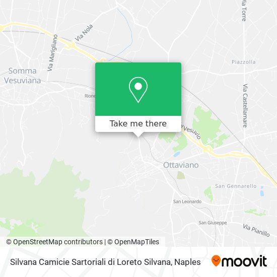 Silvana Camicie Sartoriali di Loreto Silvana map