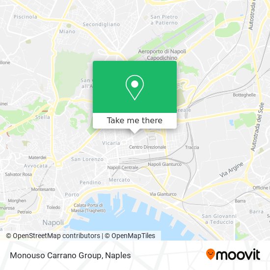 Monouso Carrano Group map