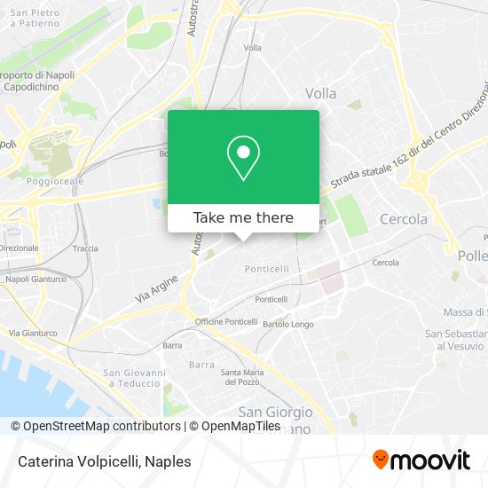 Caterina Volpicelli map