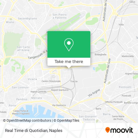 Real Time di Quotidian map