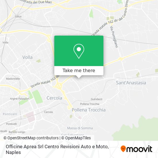 Officine Aprea Srl Centro Revisioni Auto e Moto map