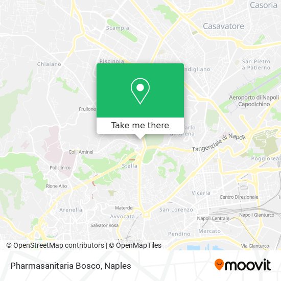 Pharmasanitaria Bosco map