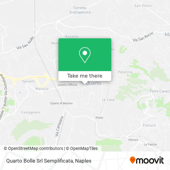 Quarto Bolle Srl Semplificata map