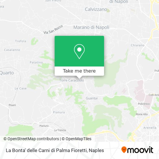 La Bonta' delle Carni di Palma Fioretti map