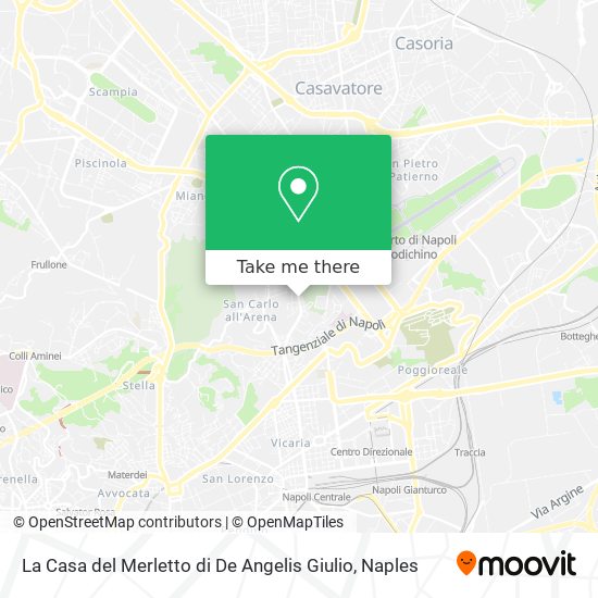 La Casa del Merletto di De Angelis Giulio map