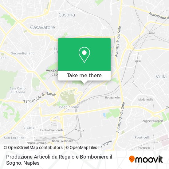 Produzione Articoli da Regalo e Bomboniere il Sogno map